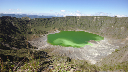 El Chich&oacute;n (Chichonal) crater lake, Chiapas, Mexico